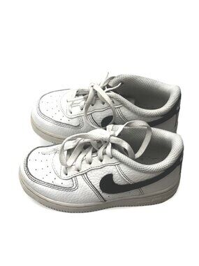 Nike Air Force 1 Low Athletic Shoes Infant Sz 9C White Sporty Casual Sneakers